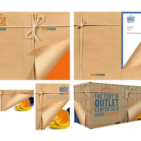factory in outlet center – Print-Design · 2008 – Grafikdesign Berlin