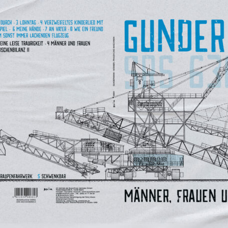Gundermann LP "Männer, Frauen und Maschinen" – Cover-Design · Print-Design · 2025 – Grafikdesign Berlin